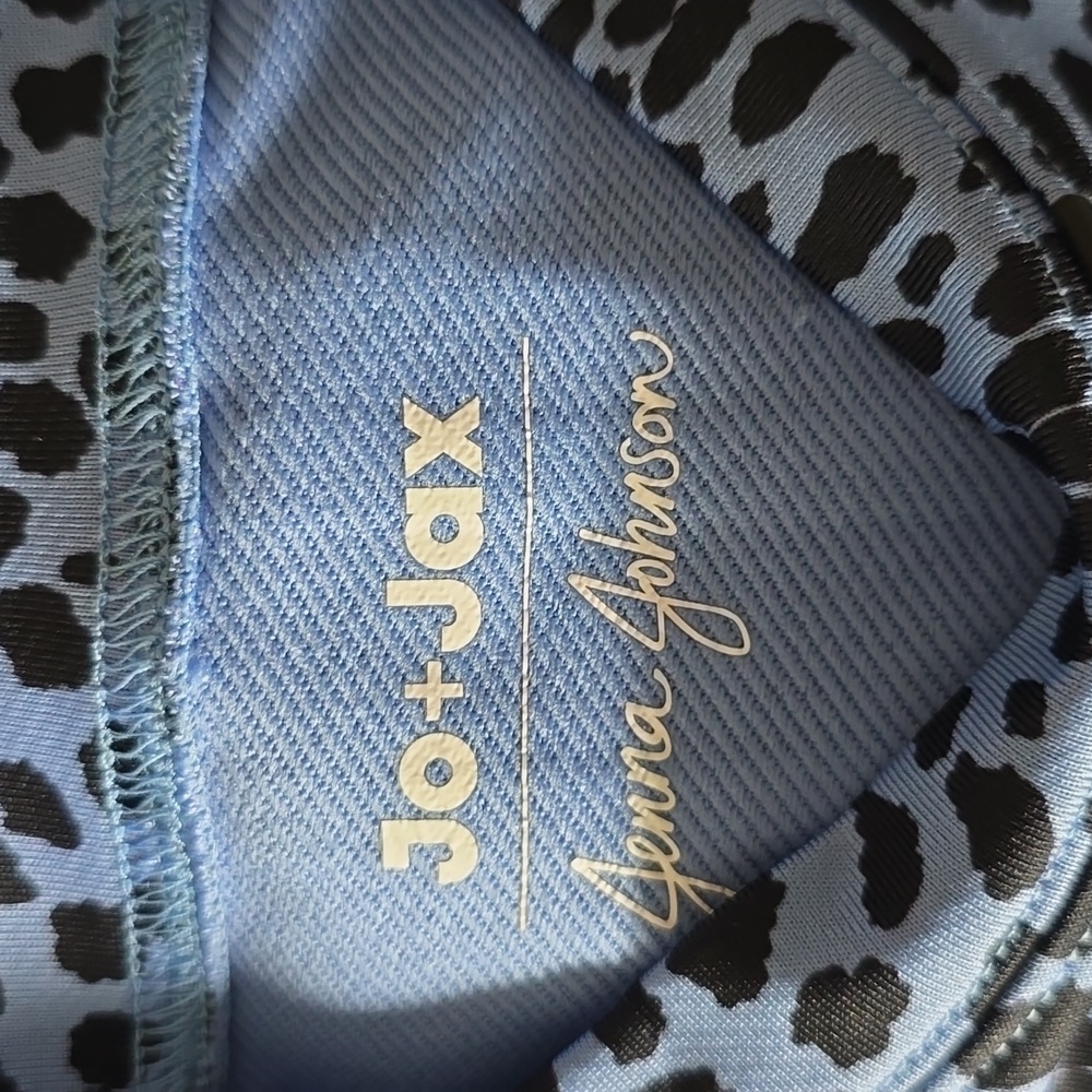 Jo + Jax Jenna Streamline Sweatshirt Iris Cheetah - Picture 7 of 8